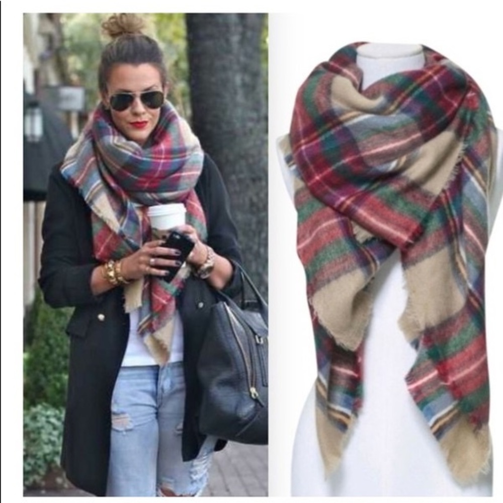 Oversized scarf